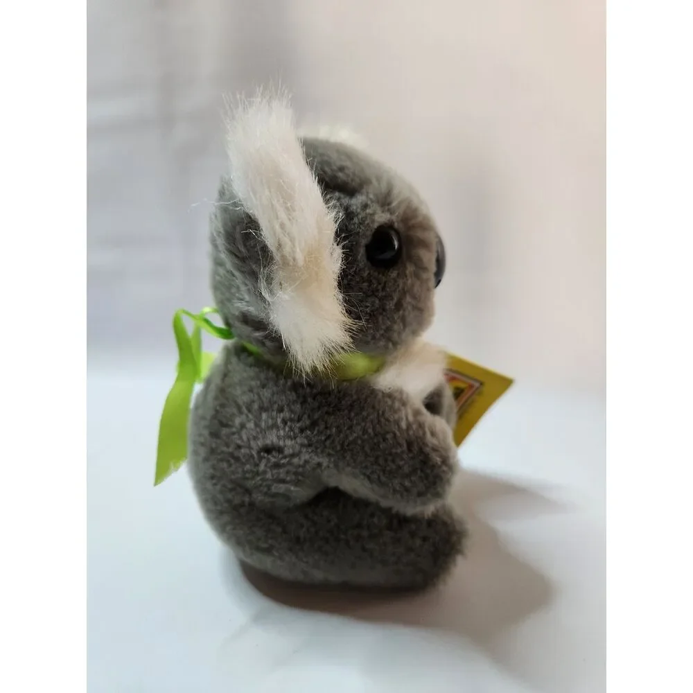 1988 Wendy’s WWF Koala Plush Determined Productions Vintage Promo Toy Korea